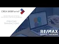 CREA WEBForms 2019-Creating Transactions