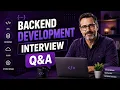Backend Development Interview Q A Test Your Ability to Build Scalable Reliable Systems Uplatz