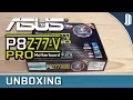 ASUS P8-Z77-V Pro LGA 1155 Motherboard Unboxing Overview