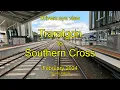 Drivers eye view Traralgon to Southern Cross VL Feb 2024