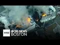Massive fire rips through apartments in Nashua New Hampshire