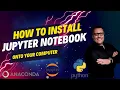 How to install JUPYTER NOTEBOOK Load PYTHON for Data Analytics