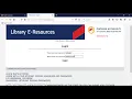 Off campus NUST Database Access