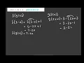 Composition of functions My Math Professors Help