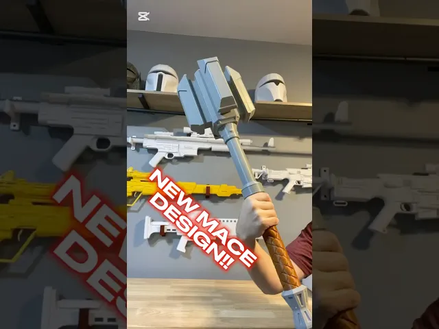 Stonebreaker Mace STL (3D Print File) video thumbnail