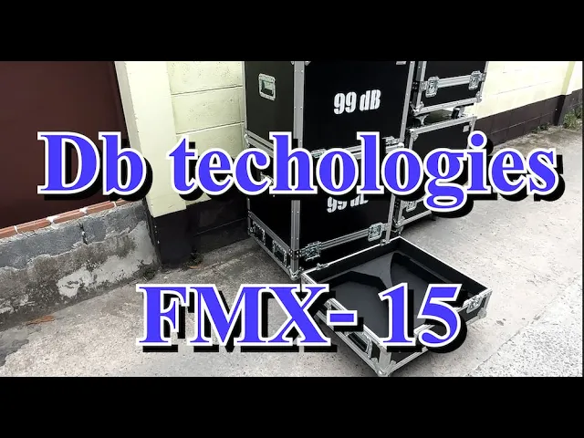 กล่องใส่ลำโพง Db technologies FMX-15