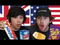 Sapnap and George MEET US VS UK SNACKS