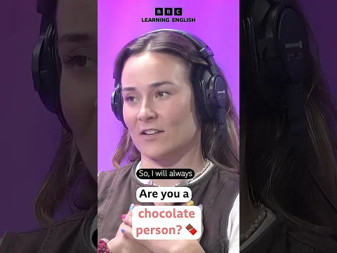 Are you a chocolate person? 🍫 | Real Easy English  #podcast #speakenglish