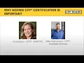 Completing the Accelerated Path for CFP Certification