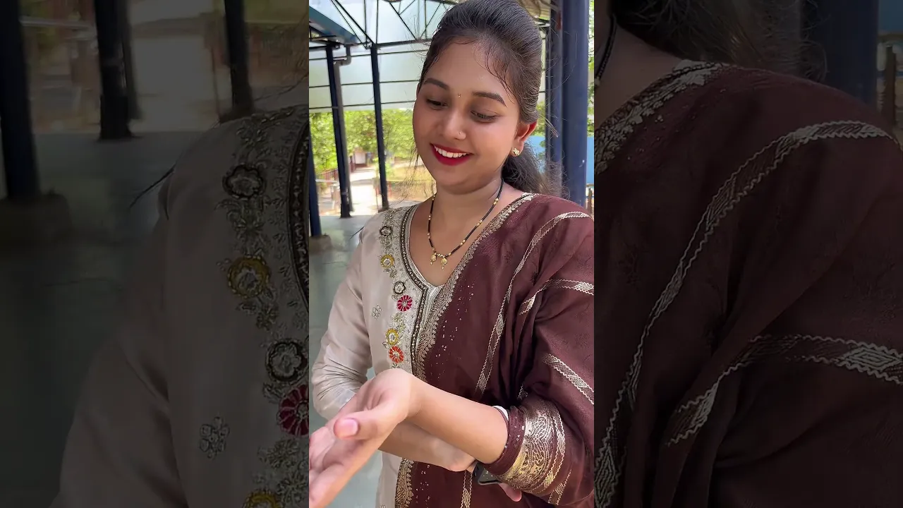 गरज लागली की माणूस बरोबर शिकतो. #viral #dailypost #couplegoals #husbandandwife #viralvideos #shorts poster