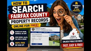 How to search Fairfax County property records online for free