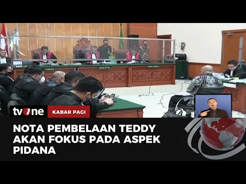 Teddy Minahasa Ajukan Pembelaan dengan Judul Sebuah Industri Hukum dan Konspirasi