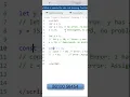 JavaScript Variable Declaration Var Let Const Explained in Tamil