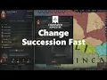 Change Succession Fast in Crusader Kings 3