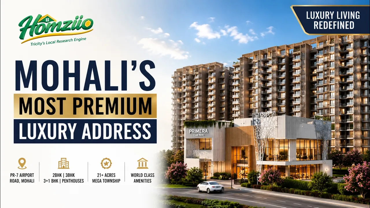 Escon Primera Zirakpur – Luxury 2, 3 & 4 BHK Apartments on PR-7 Highway by Malwa Developers