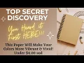 Undiscovered Amazing Cardstock Make Your PDF Coloring Pages POP