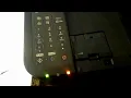 Canon PIXMA Light Blinking Error Problem Solved print with damaged cartridge