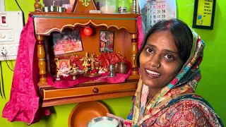 🎉 पहली बार ऐसा मनाया कान्हा जी का जन्माष्टमी! पूरा फैमिली व्लॉग ❤️