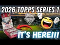 NEW RELEASE - EARLY LOOK AT 2026 TOPPS SERIES 1