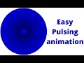 How To Make Cool Pulse CSS Animation Effect HTML CSS SCSS Tutorial