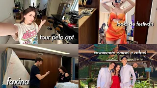 Tour pelo apartamento, casamento e faxina pesada! 