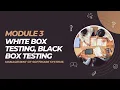 White Box Testing Path Testing Black Box Testing CST309 MSS MODULE 3 KTU Anna Thomas SJCET