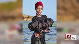 Muslim model makes history with Sports Illustrated swimsuit edition