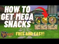 Wizard101 Top 5 BEST Ways to Get Mega Snacks