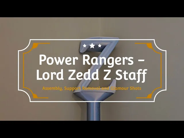 Power Rangers - Lord Zedd Z Staff video thumbnail