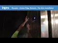 Ascend Elevator - Corner Edge Reveals Toe Kick Installation