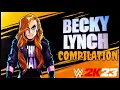 Becky Lynch WWE 2K23 Compilation