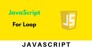 For Loop In JavaScript JavaScript Tutorial for Beginners
