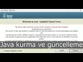 Java Kurma ve Guncelleme - Sesli ve Sade Anlatim
