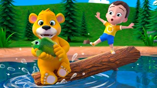 Catch a Bear by the Toe! Eeny Meeny Miny Moe! | Lalafun Nursery Rhymes & Kids Songs