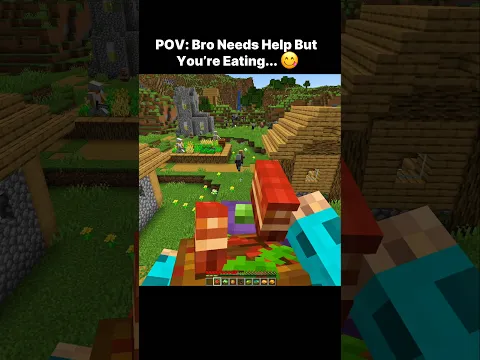 POV Bro Needs Help But You're Eating