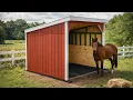 10x12 Run in Shed Plans