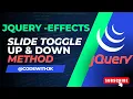 Slide toggle up down - jQuery Effects