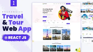 React JS Tutorial - TRAVEL WEB APPLICATION Download Full Source Code