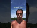 Strong brow ridge over sunglasses