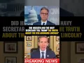 Trump and Hegseth keep calling the reports from the USS Abraham Lincoln fake news