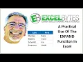 A Practical Use Of The EXPAND Function In Excel
