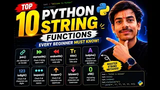 Top 10 Python String Functions Every Beginner Must Know