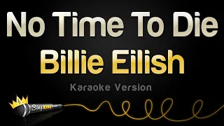 billie eilish no time to die karaoke version 