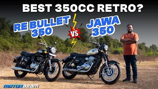 Download Jawa 350 vs RE Bullet 350 - Best Retro 350cc Motorcycle | MotorBeam MP3