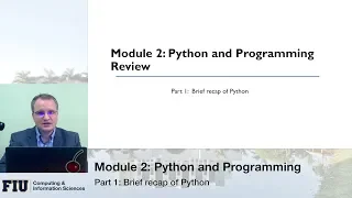CNT-4713 Module 2 Part 1 Python