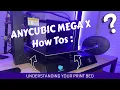 Everything you Need to Know about the Anycubic Mega X Print Bed Bed Leveling Maintenance etc
