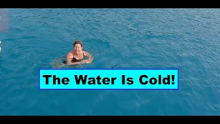 The water is still cold. The new drone arrives and we get a few flights in.