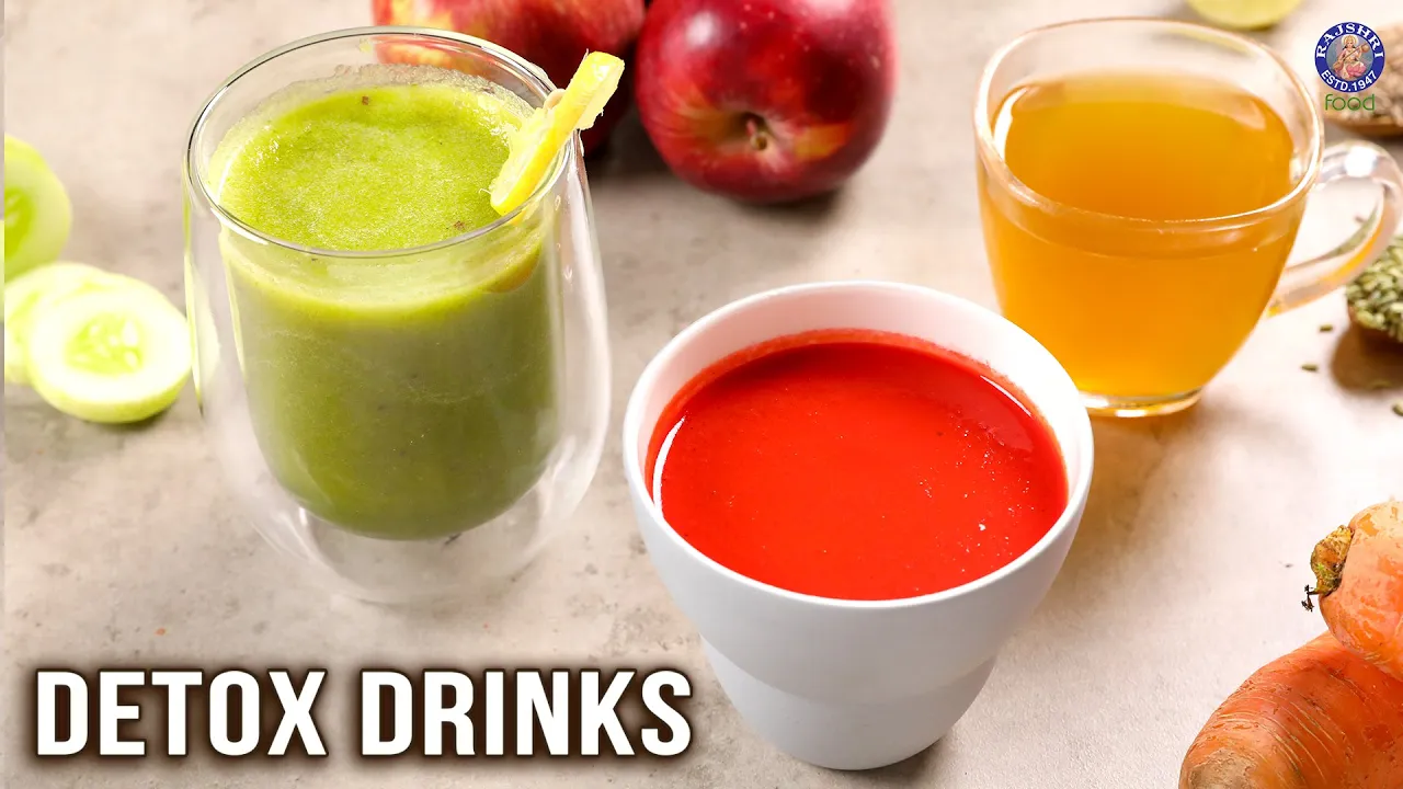 Post-Diwali Detox Recipes - Detox Smoothie, Tea & Soup   Healthy Detox Drinks at Home