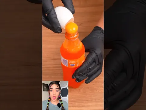 Huevos con Fanta?🥚🍊 @SabrososTasty Alguien lo ha entendido? 👀 #fanta #hack