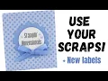 Easy Stampin Dimensionals Booklet Tutorial Blends Labels DSP Charts Last Chance List